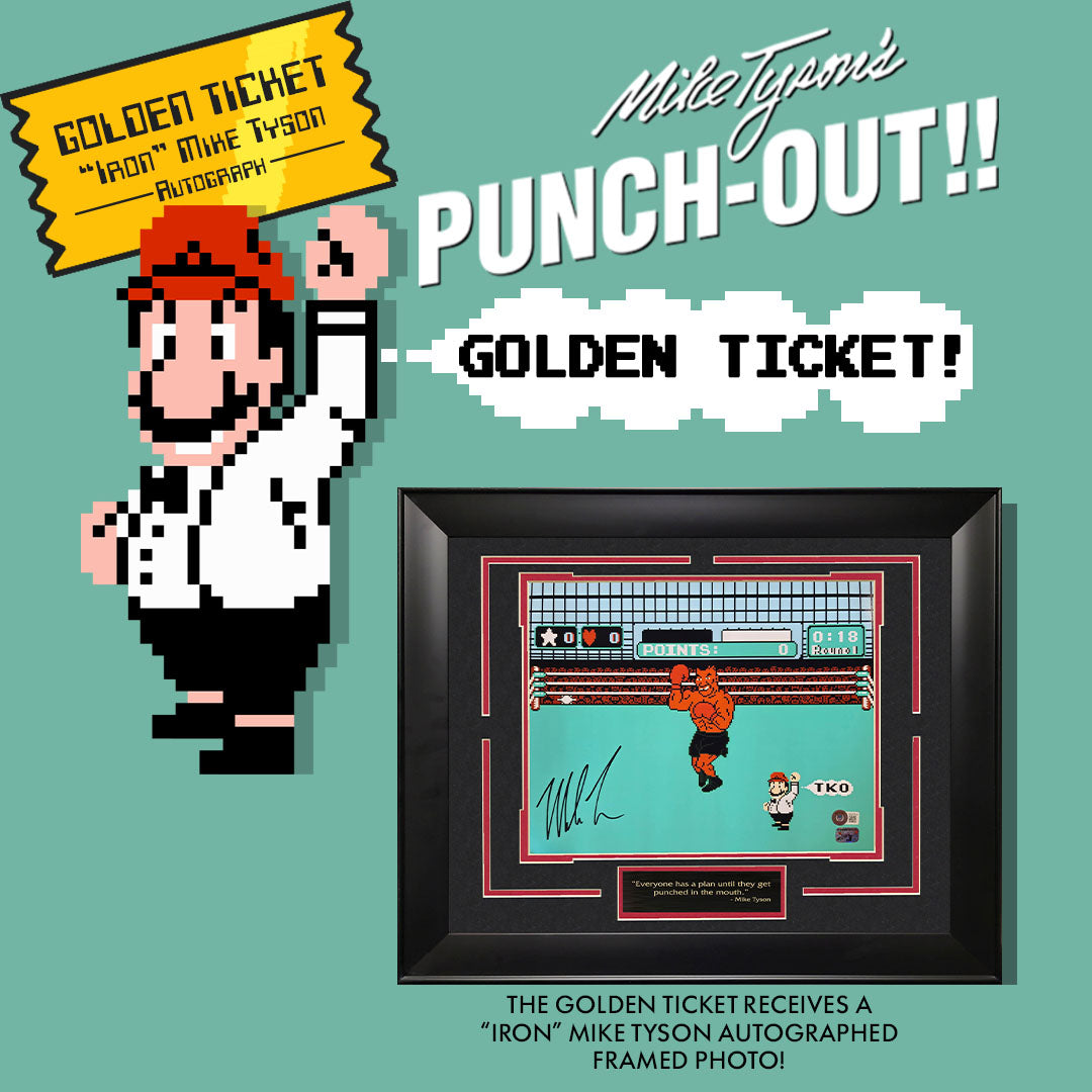 Iron Mike Golden Ticket: Featuring a Mike Tyson Punchout Auto
