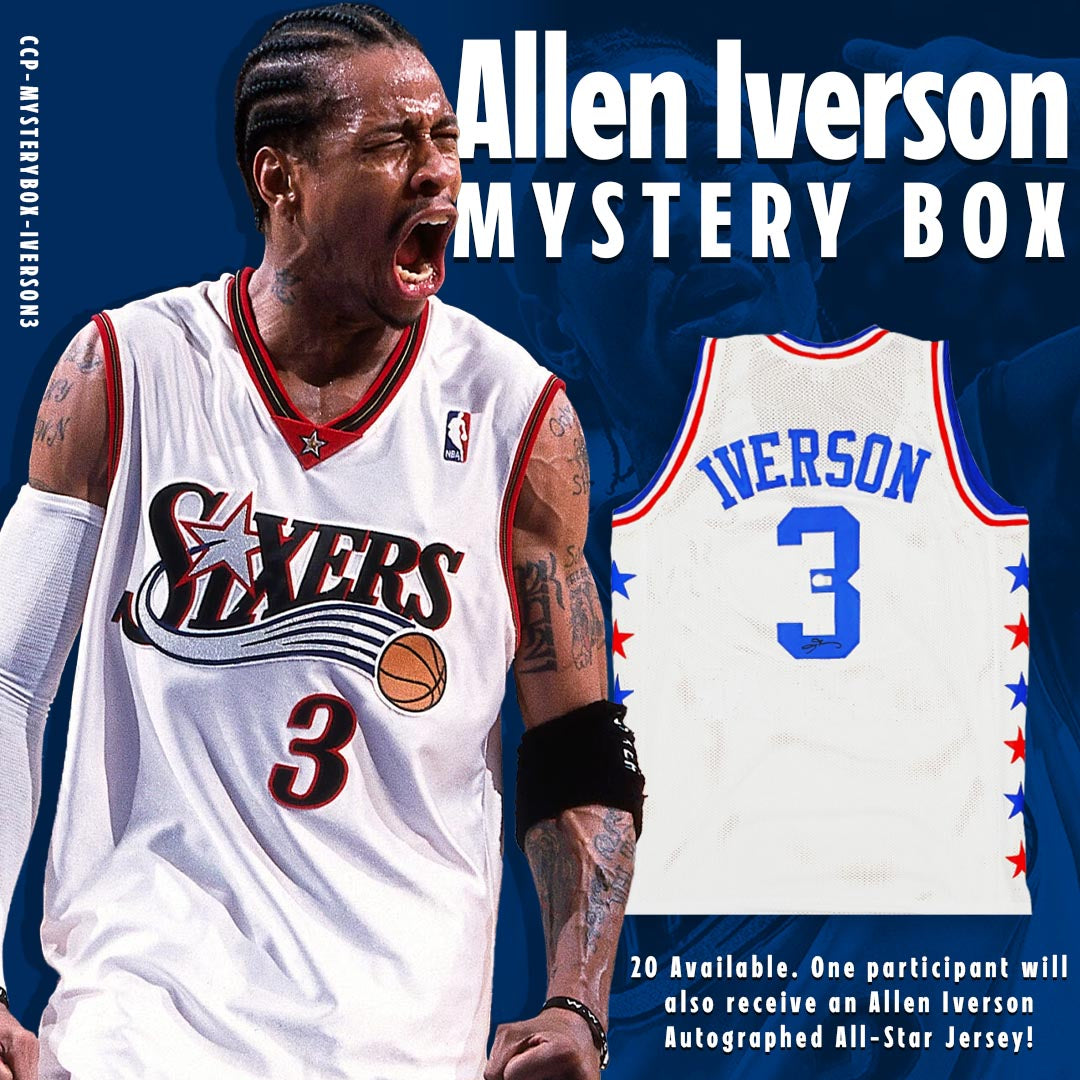 Allen Iverson Mystery Box Featuring Autographed Allen Iverson All-Star Jersey