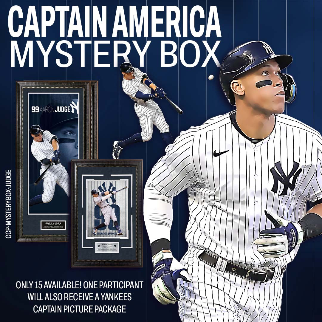 Aaron Judge Mystery Box Featuring Yankees Captain Picture Package