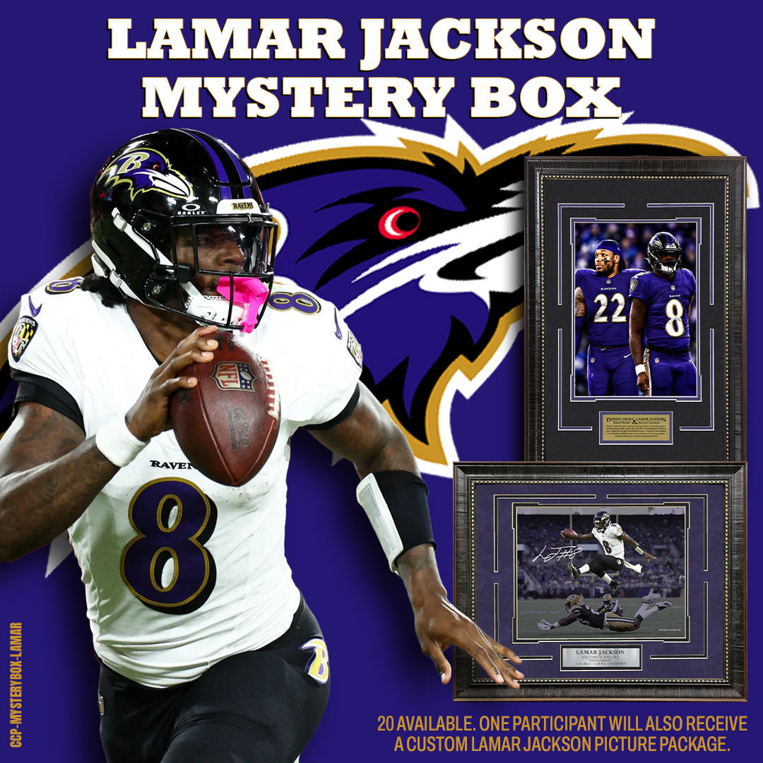 Lamar Jackson Mystery Box Featuring Lamar Jackson Custom Package