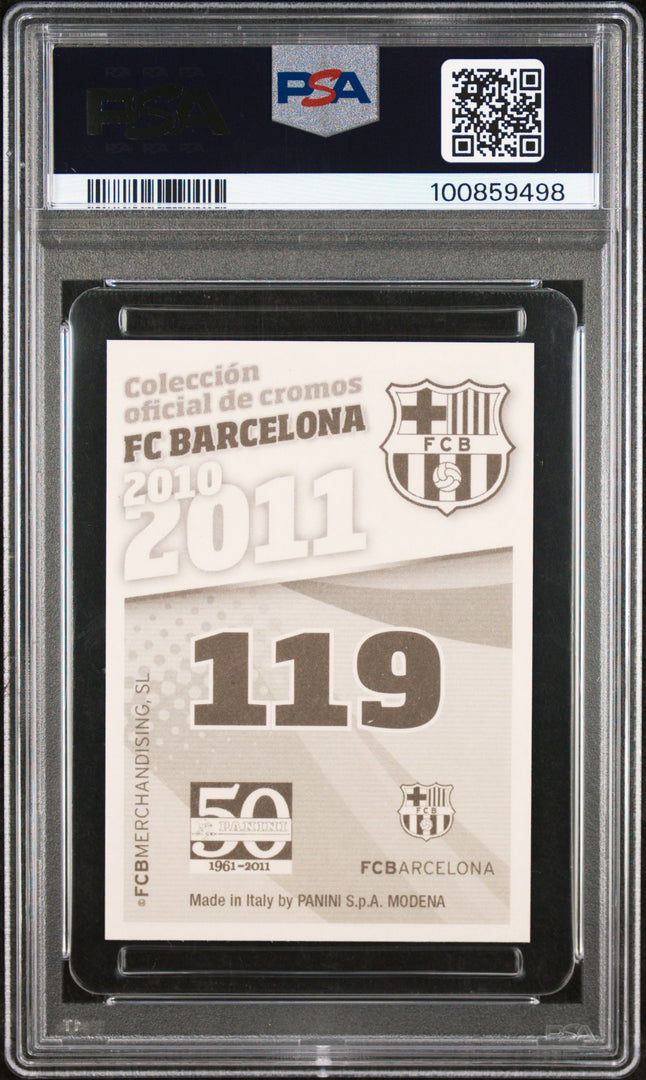 Lionel Messi Autographed Card