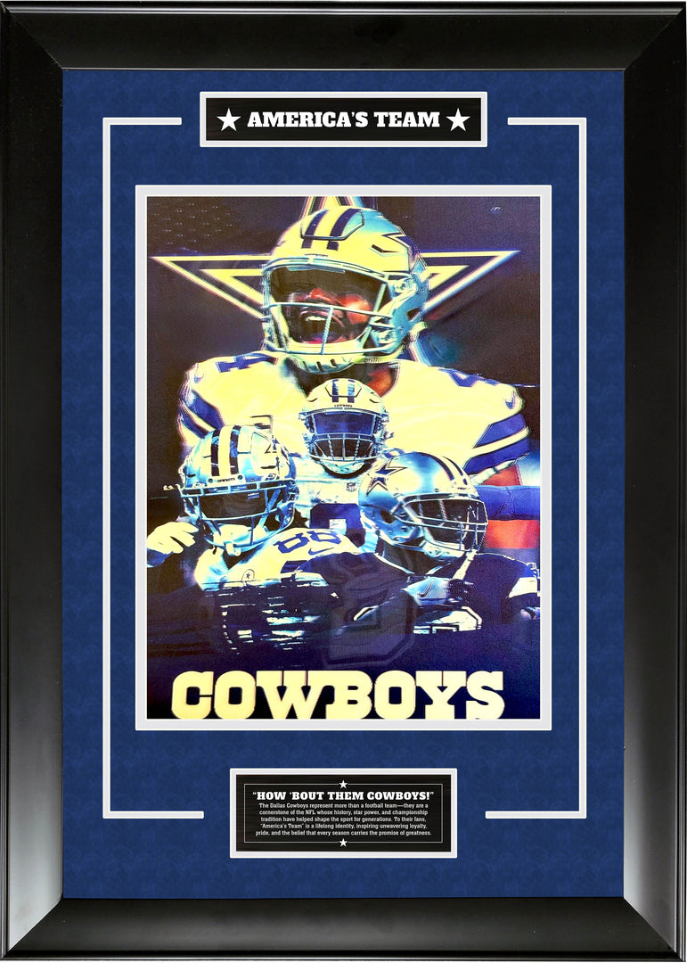 Dallas Cowboys - 3D Prism