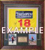Load image into Gallery viewer, Rory McIlroy – Autographed British Open Pin Flag
