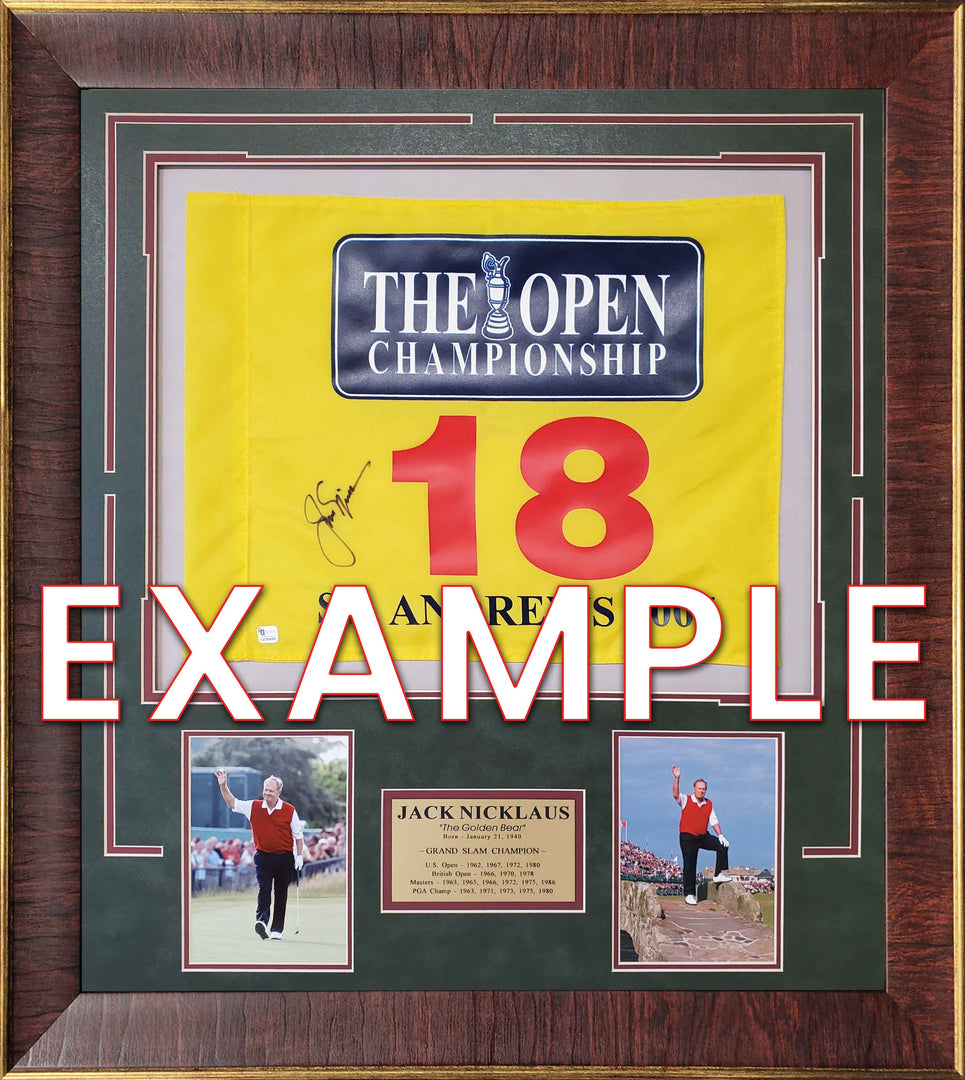 Rory McIlroy – Autographed British Open Pin Flag
