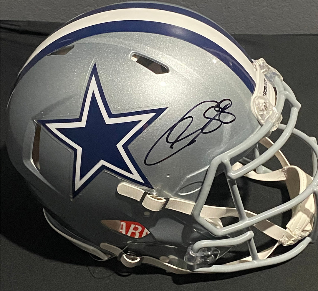 Dallas Cowboys Helmet with CeeDee Lamb Autograph