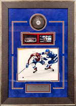 Load image into Gallery viewer, Cale Makar – Autographed Hockey Puck Framed Shadowbox