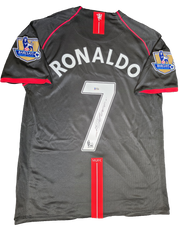 Cristiano Ronaldo - Manchester United - Autographed Jersey Framed