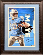 Load image into Gallery viewer, Drake Maye – University of North Carolina Tar Heels – Framed Photo
