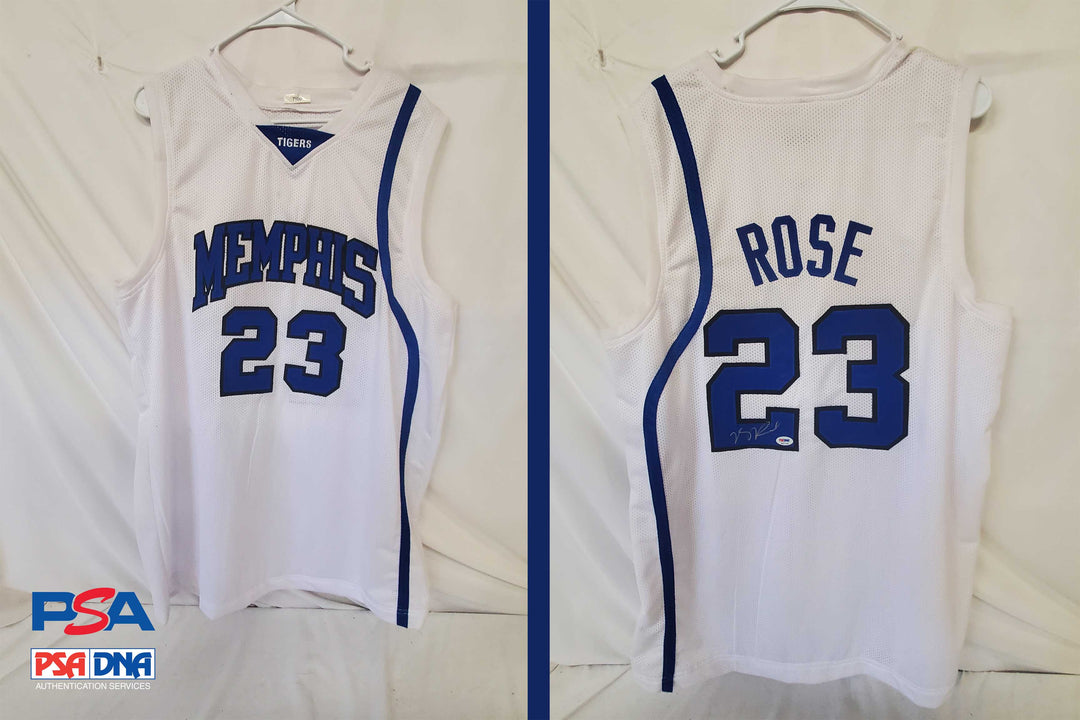 Derrick Rose - Memphis - Autographed Jersey