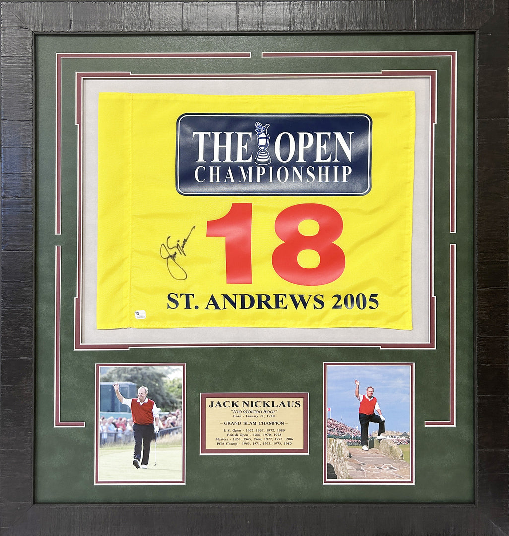 jack nicklaus framed photo