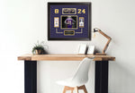 Load image into Gallery viewer, Kobe Bryant - Los Angeles Lakers with Replica Game Tickets