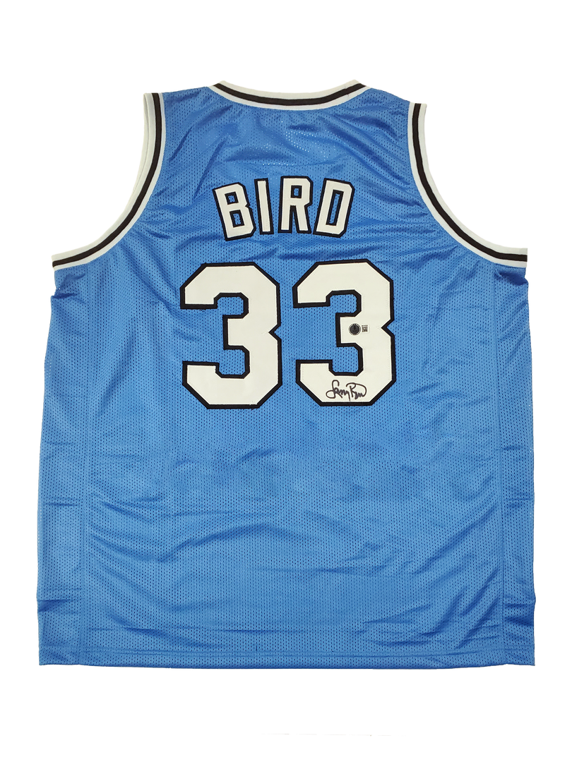 Larry Bird – Indiana State Sycamores – Autographed Framed Jersey