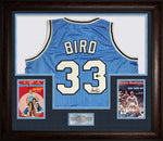 Load image into Gallery viewer, Larry Bird – Indiana State Sycamores – Autographed Framed Jersey