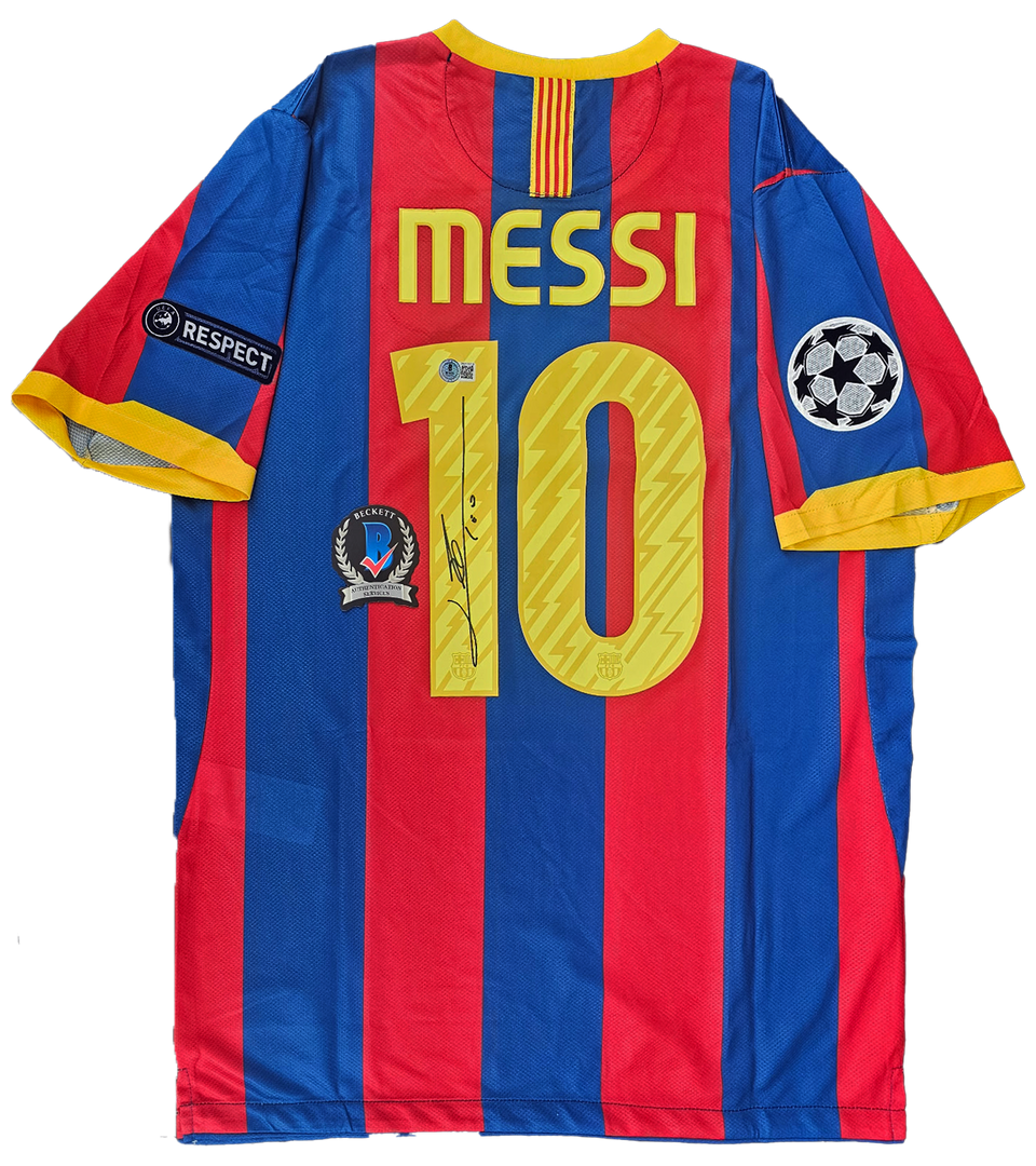 Lionel Messi – FC Barcelona Autographed Jersey