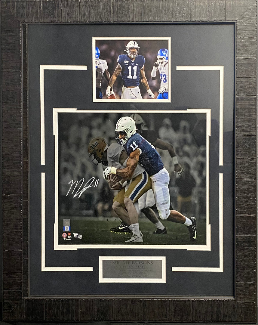 Micah Parsons - Dallas Cowboys - Autographed Framed Photo