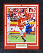 Load image into Gallery viewer, Patrick Mahomes - Kansas City Chiefs - Autographed Framed Photo - SOLD!
