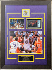 Shaquille O'Neal – LSU Tigers – Autographed Framed Card