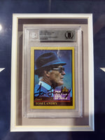 Load image into Gallery viewer, Tom Landry - Dallas Cowboys - Autographed Card Framed Photo
