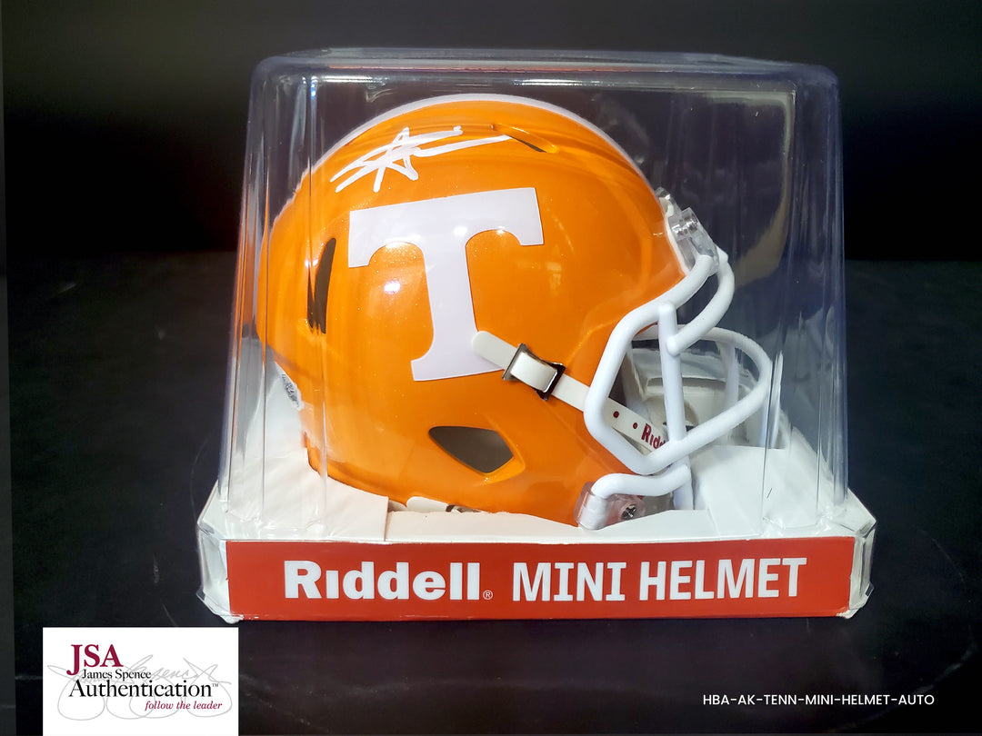Alvin Kamara – Tennessee Volunteers – Autographed Mini Helmet
