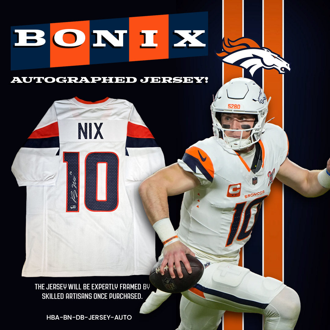 Bo Nix – Denver Broncos – Autographed Jersey