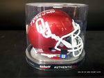 Load image into Gallery viewer, Billy Sims – Oklahoma Sooners – Autographed Mini Helmet
