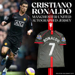 Load image into Gallery viewer, Cristiano Ronaldo - Manchester United - Autographed Jersey Framed