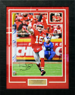 Load image into Gallery viewer, Patrick Mahomes - Kansas City Chiefs - Autographed Framed Photo
