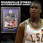 Load image into Gallery viewer, Shaquille O'Neal – LSU Tigers – Autographed Framed Card