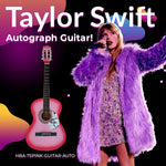 Load image into Gallery viewer, Taylor Swift - Pink Autographed Guitar