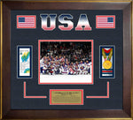 Load image into Gallery viewer, USA Hockey Team – Olympic Gold Champions with Replica Tickets