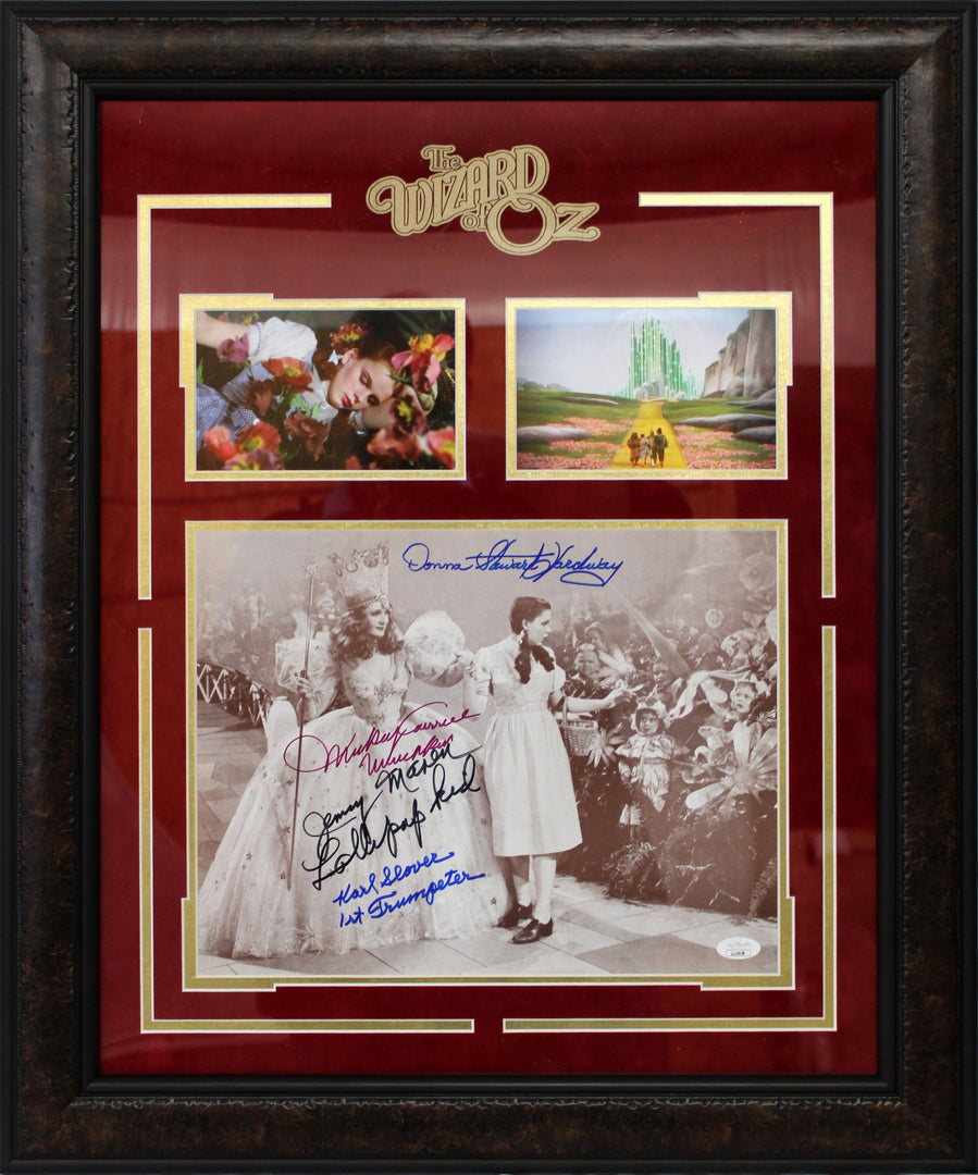 Wizard of Oz - Multi-Autographed Framed Photo - SOLD!