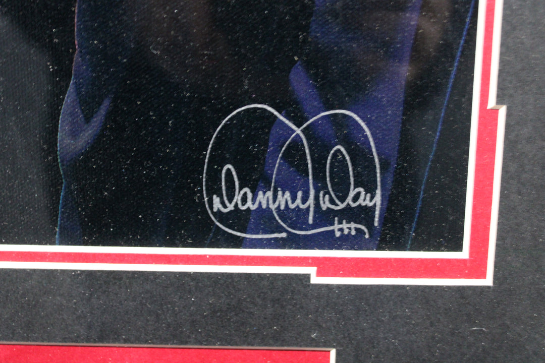 Tiger Woods Danny Day LTD Ed Art with Autograph and Genuine Masters Pass