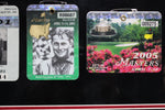 Load image into Gallery viewer, Tiger Woods Danny Day LTD Ed Art with Autograph and Genuine Masters Pass
