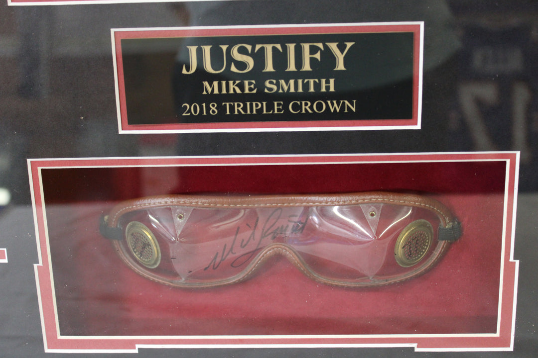 Five Triple Crown Winners Autographed Framed Shadowbox