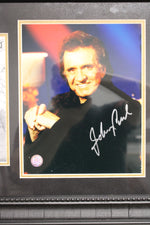 Load image into Gallery viewer, Johnny Cash – Autographed Framed Photo with &quot;I Walk the Line&quot; Lyrics - SOLD!
