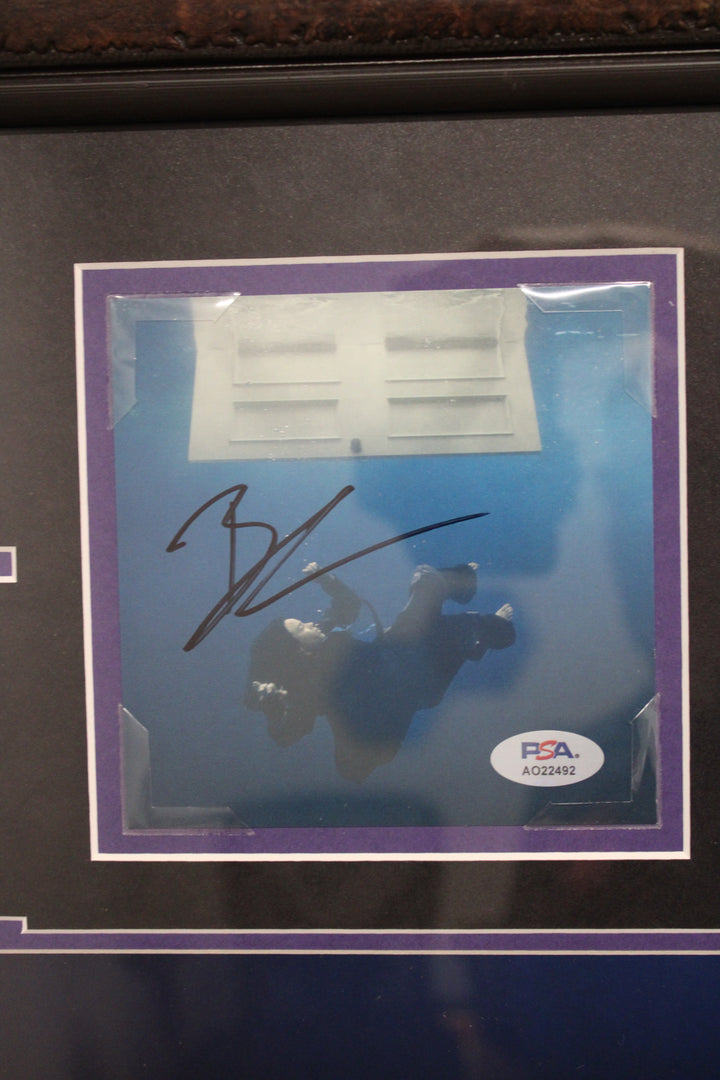 Billie Eilish – Framed Photo with Autographed Hit Me Hard and Soft CD Cover