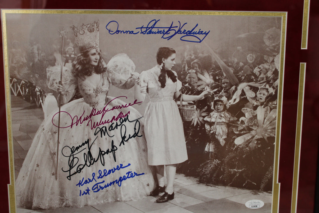 Wizard of Oz - Multi-Autographed Framed Photo - SOLD!