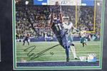Load image into Gallery viewer, Jaxon Smith-Njigba - Seattle Seahawks - Autographed Framed Photo with Replica Tickets