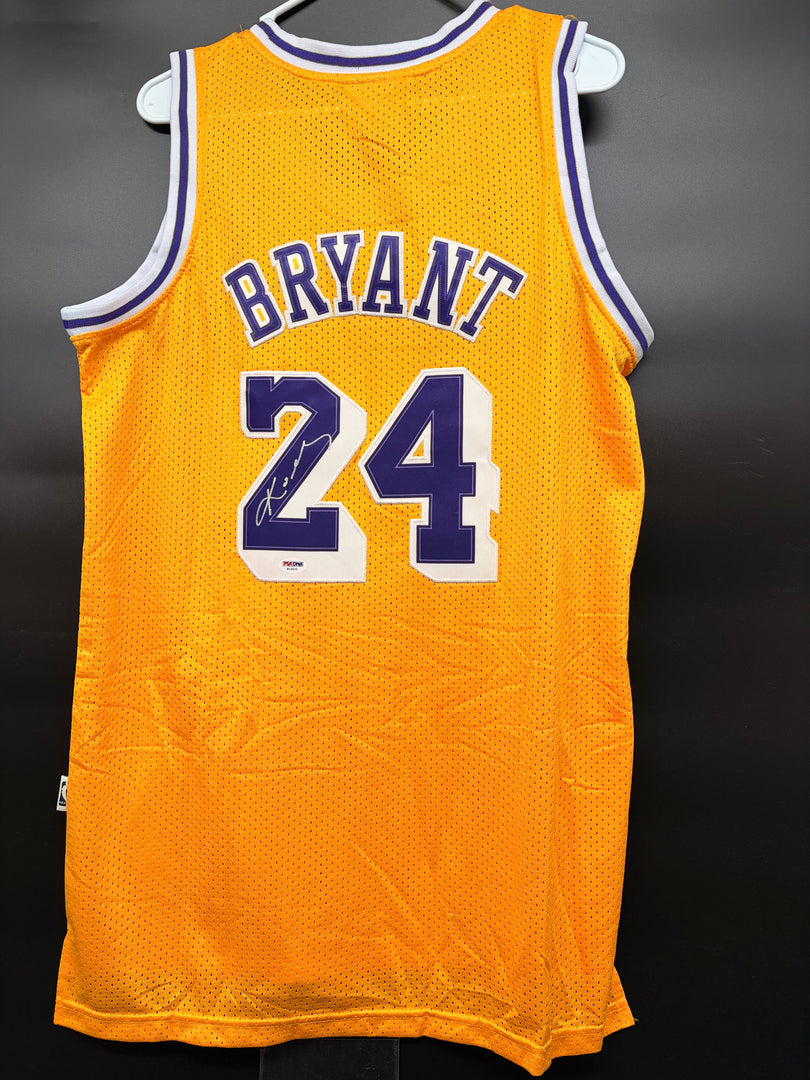 Kobe Bryant – Los Angeles Lakers – #24 Autographed Jersey