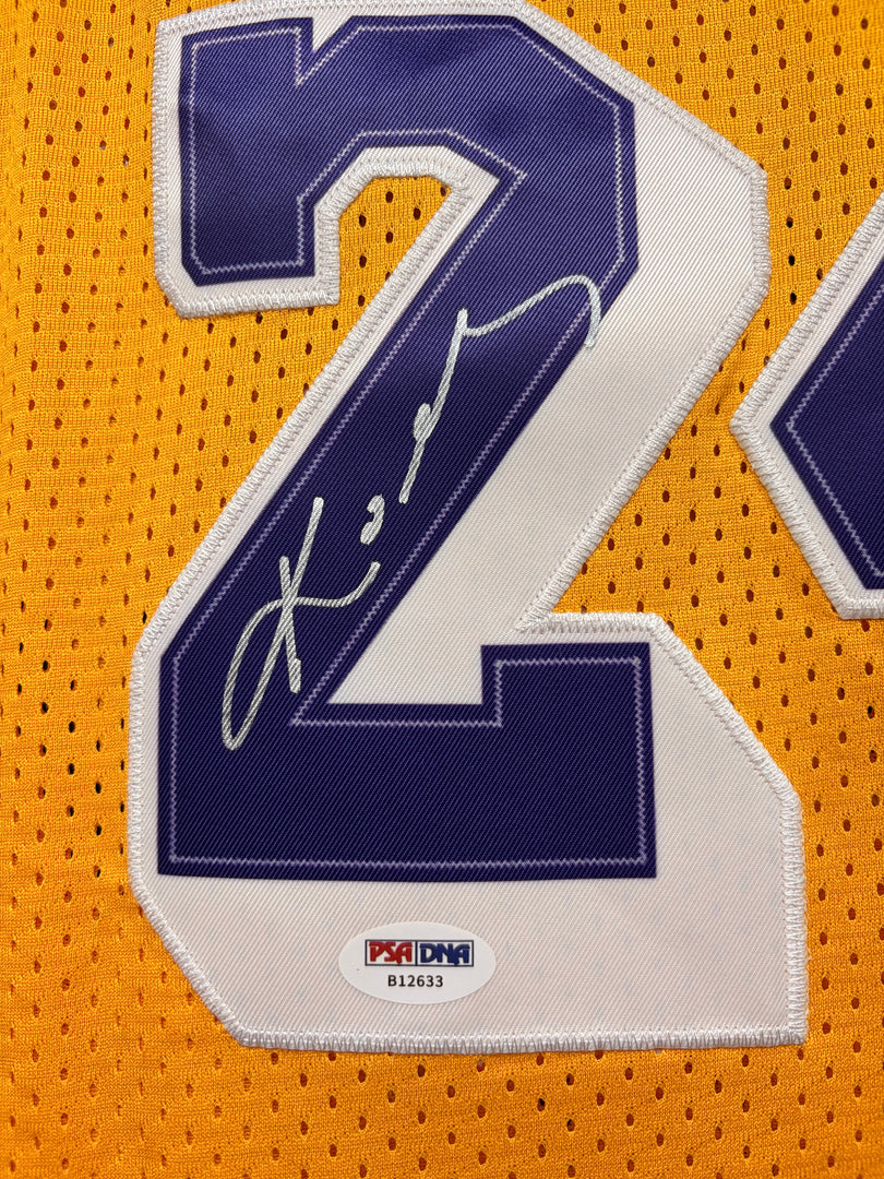 Kobe Bryant – Los Angeles Lakers – #24 Autographed Jersey