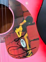 Load image into Gallery viewer, Taylor Swift - Life of a Showgirl Autographed Pink Guitar