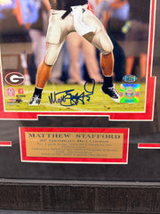 Matt Stafford – Georgia Bulldogs – Autographed Framed Photo
