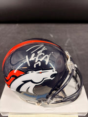 Peyton Manning - Denver Broncos - Autographed Mini Helmet