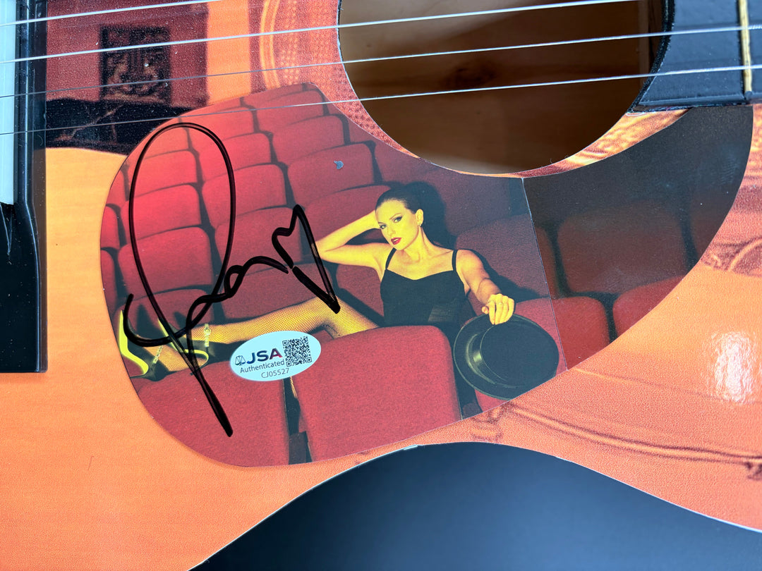 Taylor Swift - The life of a Showgirl Autographed Guitar Shadowbox!
