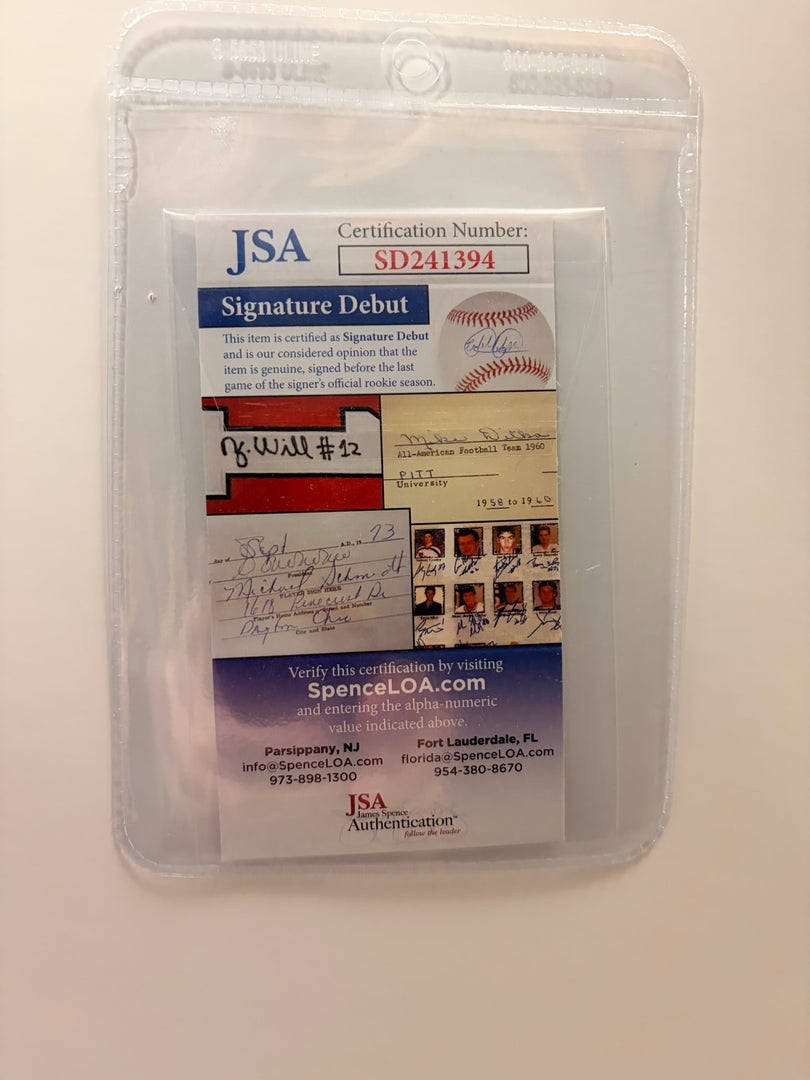 Fernando Mendoza – Indiana Hoosiers – Autographed Framed Jersey