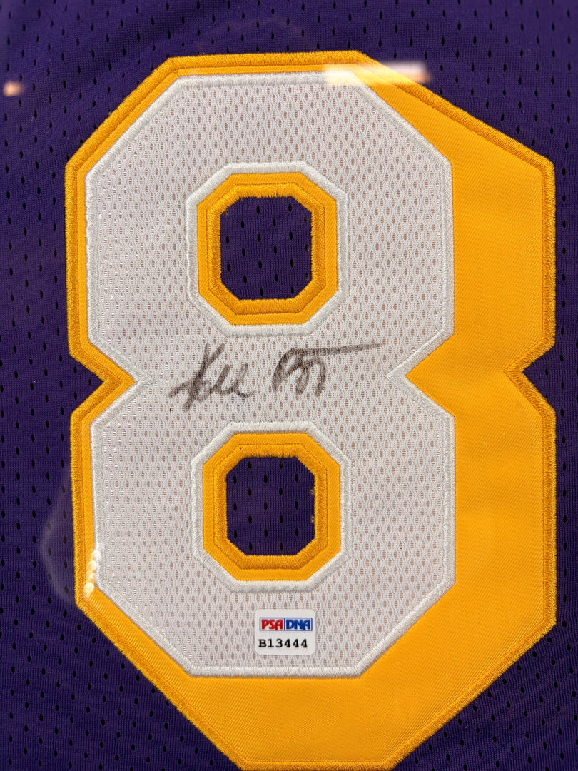 Kobe Bryant – Los Angeles Lakers – #8 Autographed Jersey