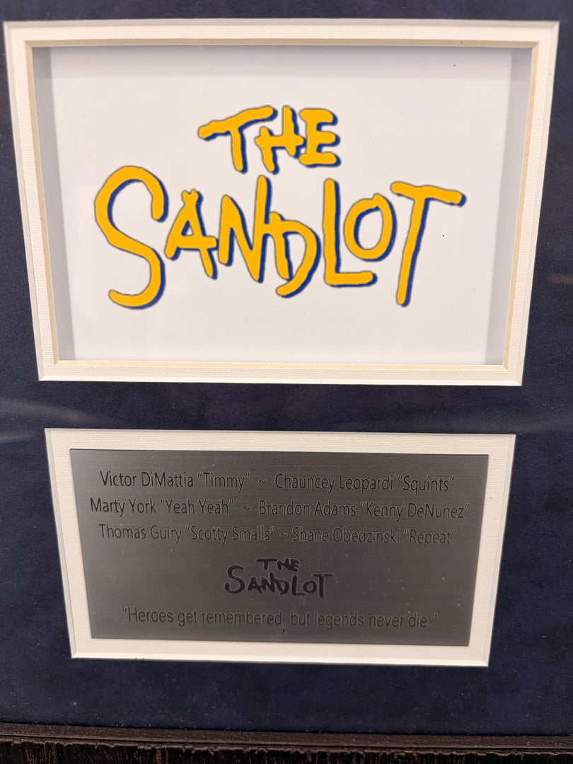 Sandlot Cast – Multi-Signed Framed Jersey