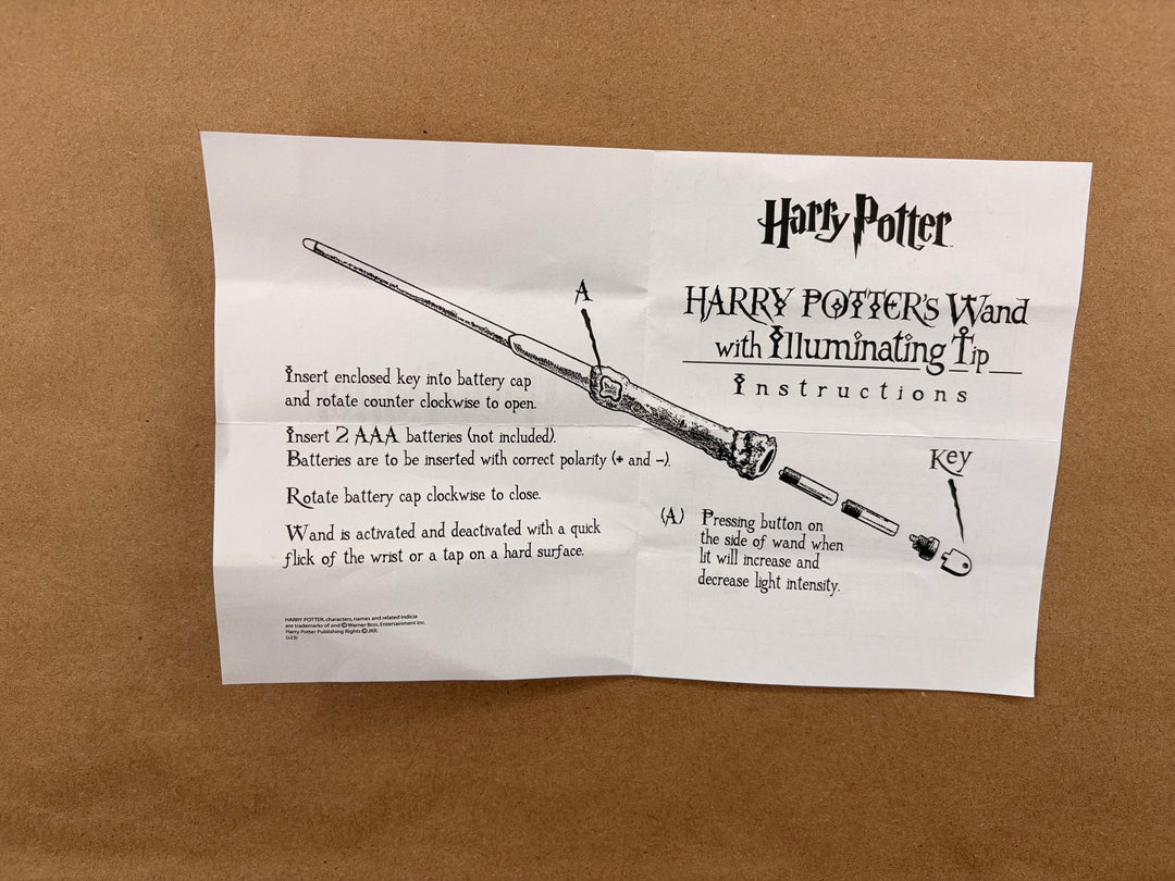 Daniel Radcliffe - Harry Potter - Autographed Wand in Framed Shadowbox