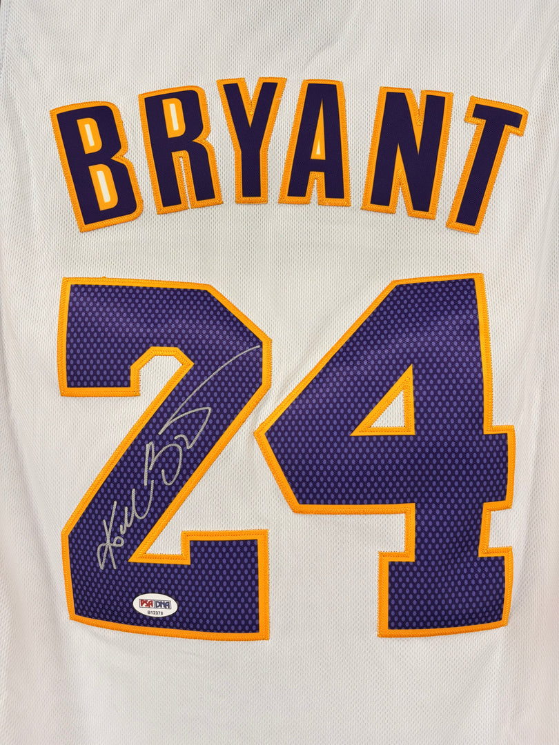 Kobe Bryant - Los Angeles Lakers - Autographed 24 Jersey