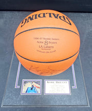 Kobe Bryant - Los Angeles Lakers - Autographed Basketball